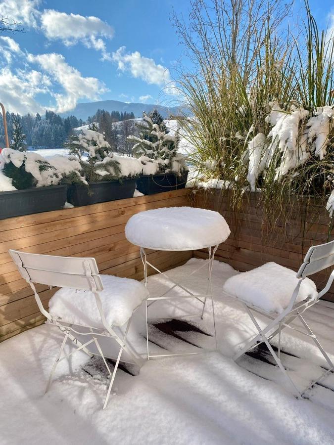 Alpen Wohlfuehlquartier Villa Bad Bayersoien Exterior photo